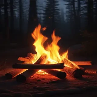 camp fire png