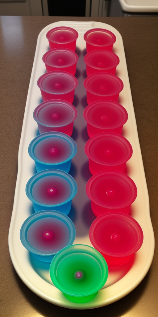 jello shots in a mold
