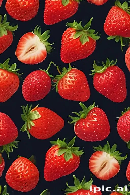 strawberry wallpaper desktop
