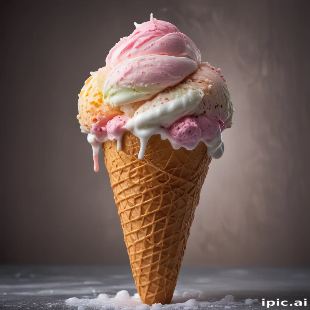 ice cream cone photo