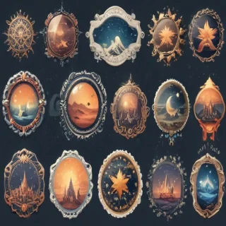 clipart of stickers