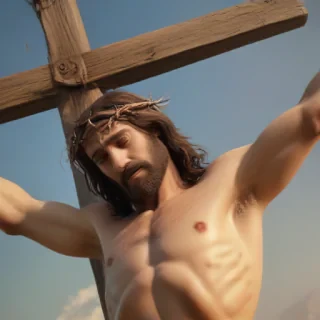 image of jesus on the cross