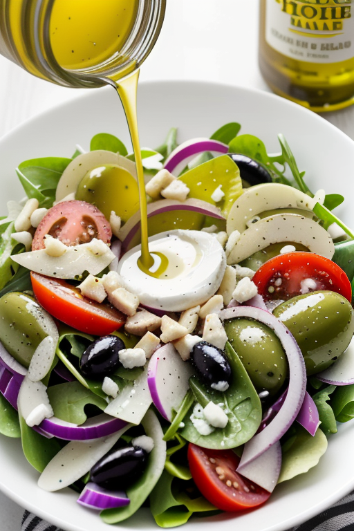 olive oil salad dressing no vinegar