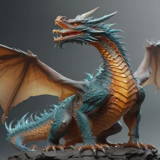 transparent dragon