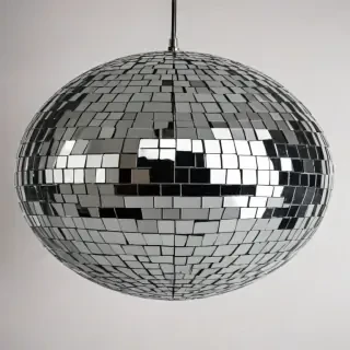 transparent background disco ball png