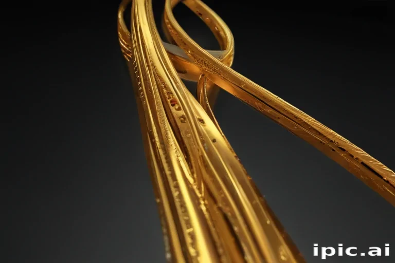 golden line png