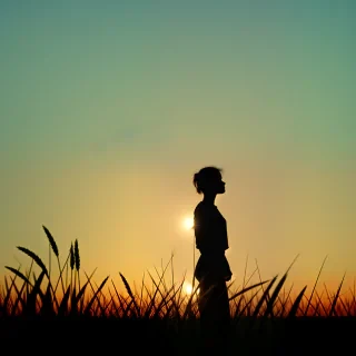 grass silhouette