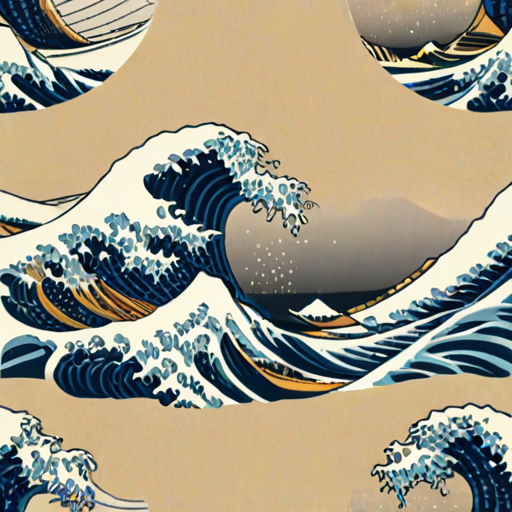 the great wave wallpaper