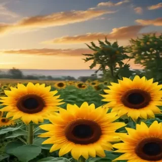 sunflower backgrounds aesthetic