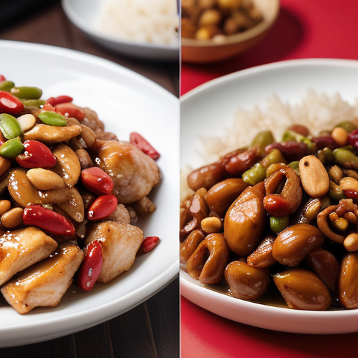 szechuan chicken vs kung pao