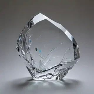 sparkling transparent