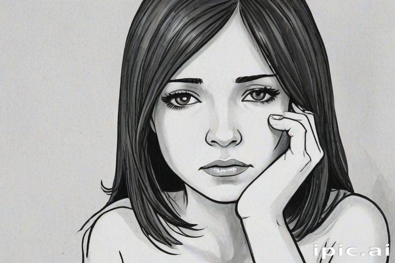 cartoon images of depression