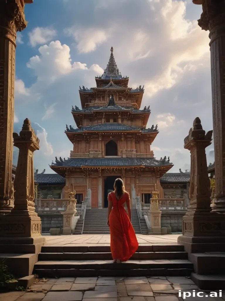 temple background