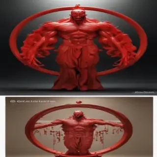 red circle