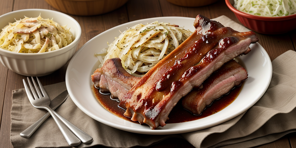 pork ribs and sauerkraut pioneer woman