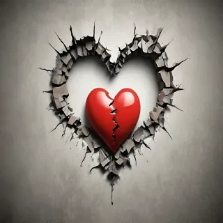 wallpaper broken heart images
