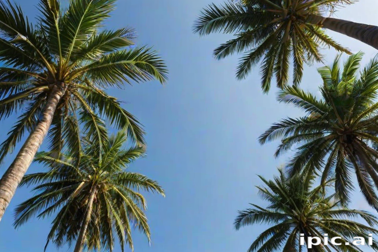palm trees background