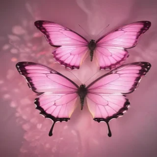 pink butterfly images