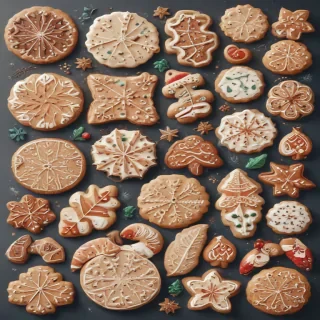 holiday cookie clipart