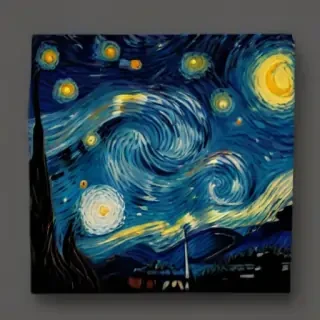 starry night png