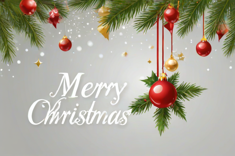 merry christmas transparent