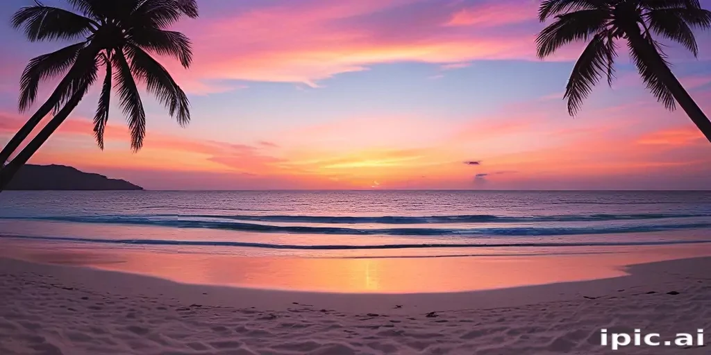 aesthetic backgrounds beach
