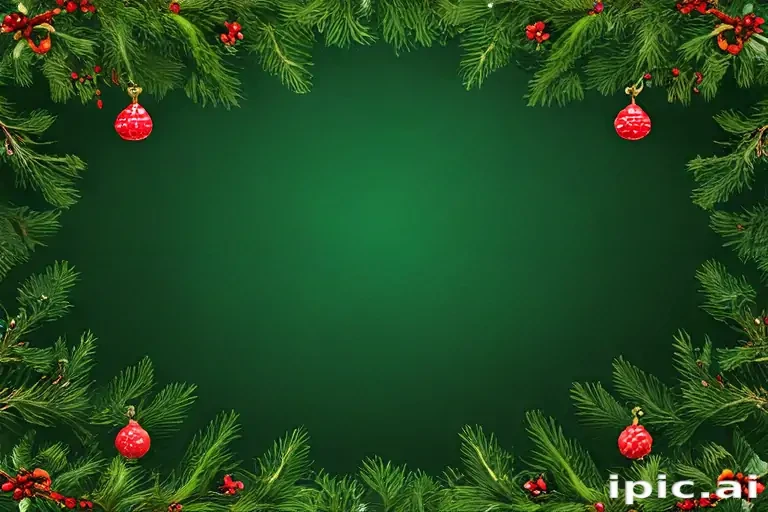 green christmas background