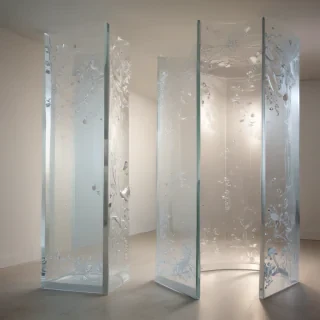 transparent divider