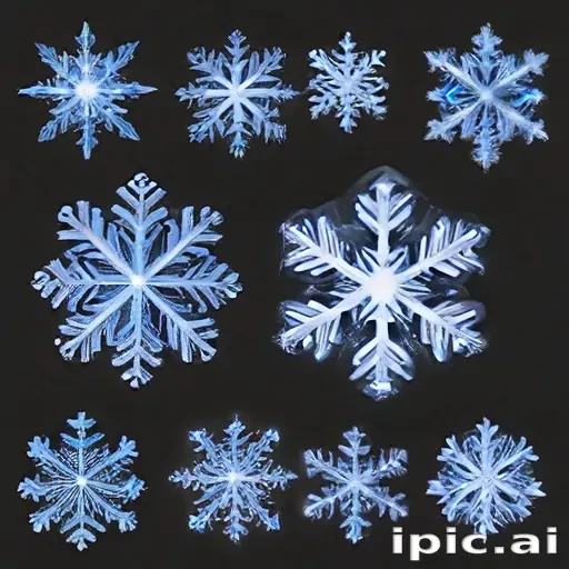 transparent snowflakes png