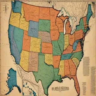 us states on a map