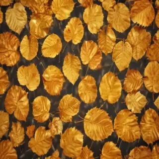 golden leaves background