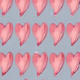 aesthetic heart background