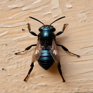black wasp