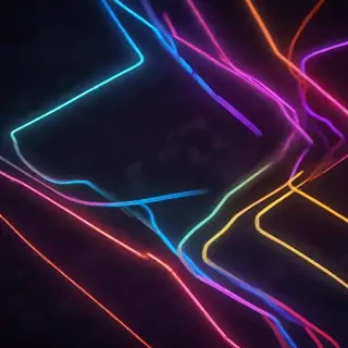 neon color background