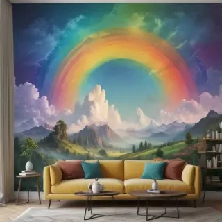 aesthetic wallpapers rainbow