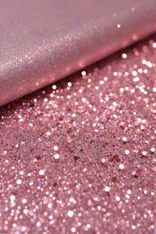 pink glitter aesthetic
