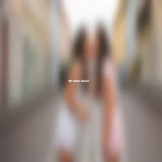 two girls kissing