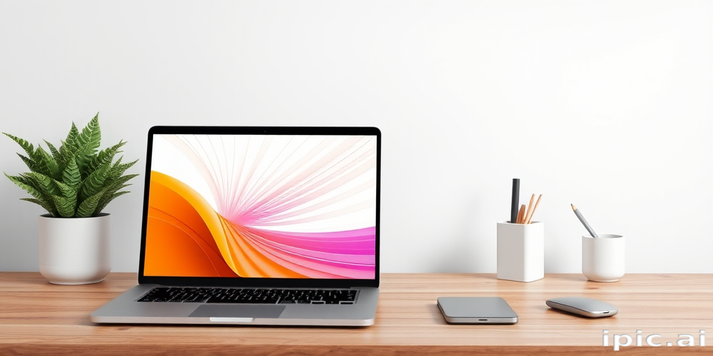 laptop computer mockup