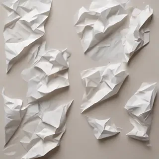crumpled paper overlay