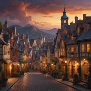 town background