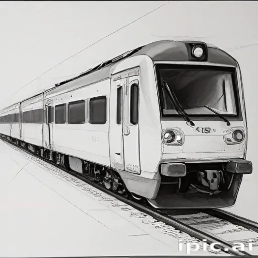 train sketch