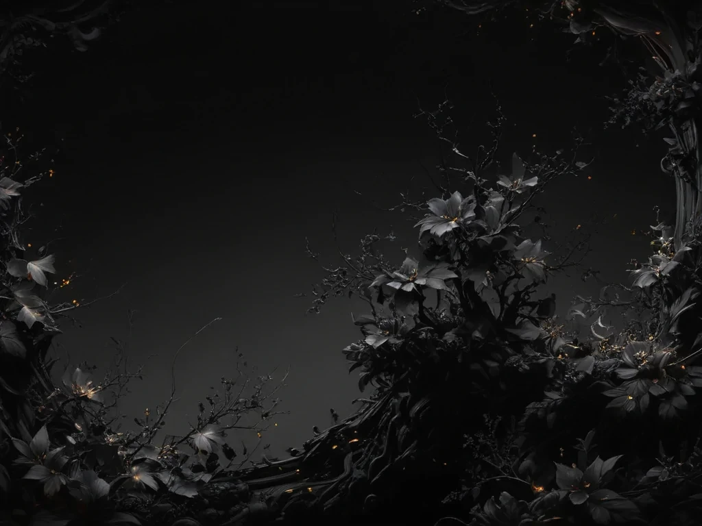 black screen wallpaper