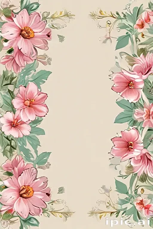 clipart borders flowers