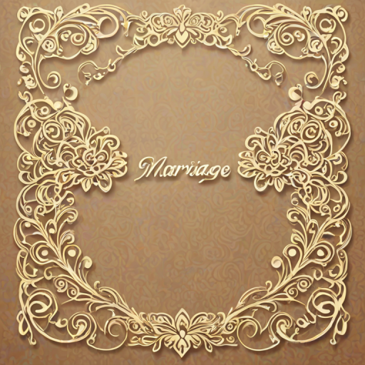 marriage card background