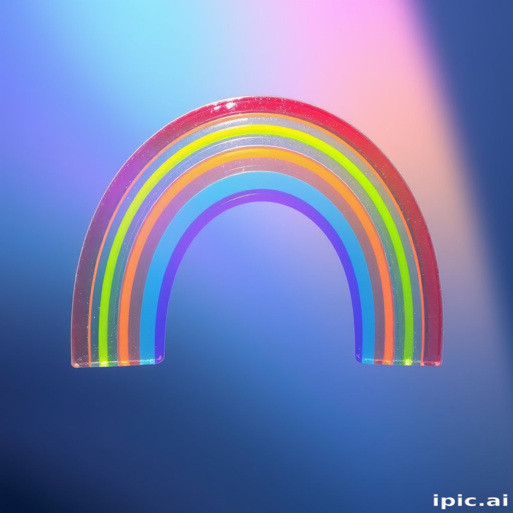 transparent rainbow