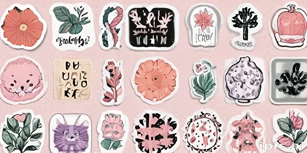 aesthetic printable stickers