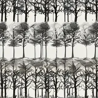 trees transparent