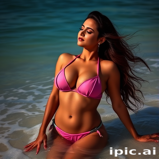 megha shetty in bikini