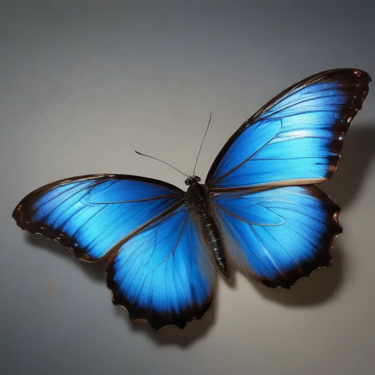 blue morpho butterfly