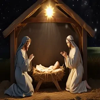 merry christmas nativity images free